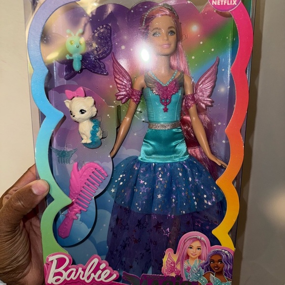 Other - Barbie Doll with 2 Fantasy Pets, Barbie “Malibu